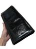 Aldo Black Leather Clutch One size - photo 1