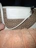 Coach 100% Canvas Print Brown White Wristlet One size - photo 3