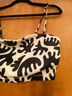 Monki Print Black White Sleeveless Blouse Size M - photo 3