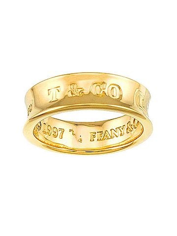 Tiffany & Co. Tiffany &amp; Co. 1837 Narrow Ring, 18K Yellow Gold (750) (view 2)