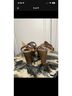 BED|STU 100% Leather Brown Tan Wedges Size 8 - photo 9