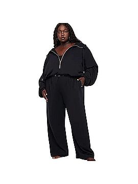 Savage X Fenty Xssential Cinched Hooded Jumpsuit Jacket (view 1)