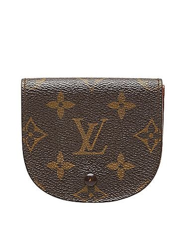 Louis Vuitton Louis Vuitton Monogram Portemonnaie Guze Wallet/Coin Purse M61970 Brown Leather Women's LOUIS VUITTON (view 1)
