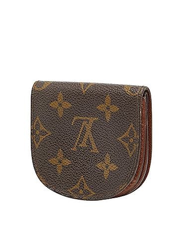 Louis Vuitton Louis Vuitton Monogram Portemonnaie Guze Wallet/Coin Purse M61970 Brown Leather Women's LOUIS VUITTON (view 2)