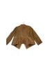 Lafayette 148 New York 100% Leather Brown Jacket Size 18 - photo 2