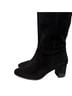 Sézane 100% Suede Solid Black Boots Size EU 38 - photo 13