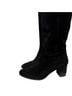 Sézane 100% Suede Solid Black Boots Size EU 38 - photo 12