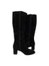Sézane 100% Suede Solid Black Boots Size EU 38 - photo 4