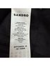Sandro Solid Black Blouse Size XL - photo 8