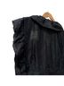 Sandro Solid Black Blouse Size XL - photo 11