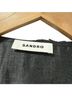 Sandro Solid Black Blouse Size XL - photo 3