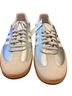 Adidas Silver White Sneakers Size 8 - photo 1