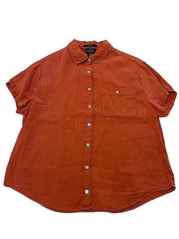 Nicole Miller Short Sleeve Button-Down Shirt (view 1)