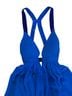 Cache 100% Silk 100% Acetate Blue Romper Size 8 - photo 2