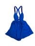 Cache 100% Silk 100% Acetate Blue Romper Size 8 - photo 1