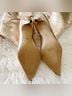 Arezzo 100% Leather Solid Gold Boots Size 6 - photo 6