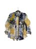 Chico's Floral Multi Color Button-Down Shirt Size 12 - photo 1