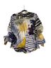 Chico's Floral Multi Color Button-Down Shirt Size 12 - photo 2