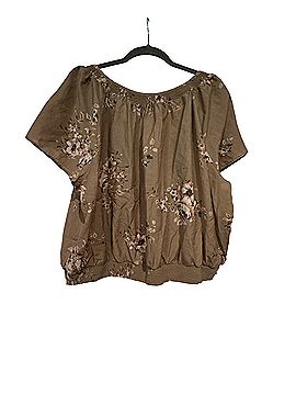 Lucky Brand Short Sleeve Blouse (view 2)