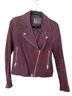 Blank NYC 100% Leather Burgundy Leather Jacket Size M - photo 1