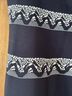 BCBGMAXAZRIA Stripes Black Tan Casual Skirt Size L - photo 11
