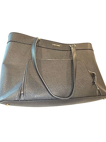 Calvin Klein Leather Shoulder Bag (view 1)
