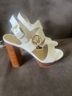 Michael Kors Ivory Heels Size 8 - photo 3