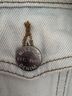 Miss Me 100% Cotton Stars Tie-dye Blue White Denim Jacket Size S - photo 6