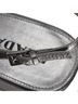 Prada 100% Leather Silver Prada Platform Wedge Sandals in Silver Leather Size EU 40 - photo 12