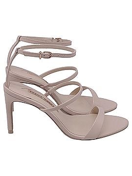 Sophia Webster Sophia Webster Ankle Strap Sandal Heels in Nude Pink Leather (view 1)