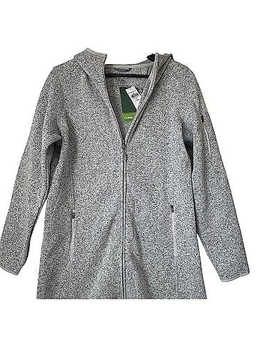 L.L.Bean Full-Zip Hooded Sweater Fleece Jacket Jacket (view 1)