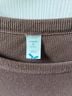 Title Unknown Brown Short Sleeve Top Size L - photo 3