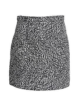 Balenciaga Balmain Jacquard Mini Skirt in Black Polyester (view 1)