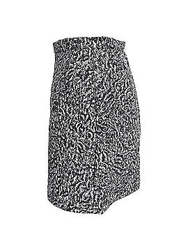 Balenciaga Balmain Jacquard Mini Skirt in Black Polyester (view 2)