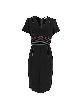 Diane von Furstenberg Diane von Furstenberg Stitched Sheath Dress in Black Triacetate (view 1)
