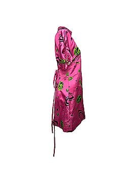 Miu Miu Miu Miu 2017 Space Print Dress in Pink Silk (view 2)