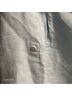 Pure Collection 100% Linen Tie-dye Blue White Long Sleeve Button-Down Shirt Size 12 - photo 6