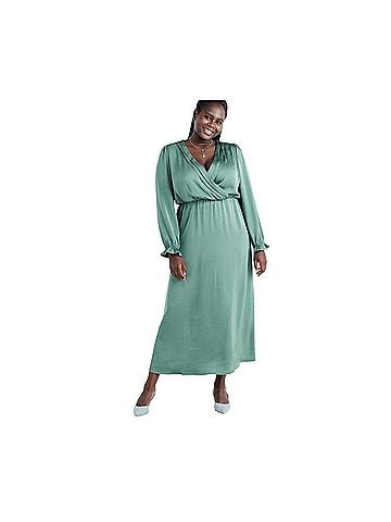 Vero Moda Wrap Maxi Dress Casual Dress (view 1)