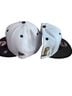 New Era 100% Polyester White Black Gold Baseball Cap One size - photo 2