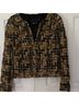 Carlisle Tweed Black Gold Blazer Size 6 - photo 11