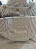 Ralph Lauren Plaid Brown Ivory Coat Size 2 - photo 4