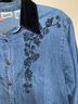 Classic Elements 100% Cotton Blue Button-Down Shirt Size M - photo 4