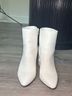 Sugar White Ankle Boots Size 8 1/2 - photo 3