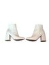 Sugar White Ankle Boots Size 8 1/2 - photo 2