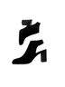 Eileen Fisher Black Heels Size 6 - photo 2