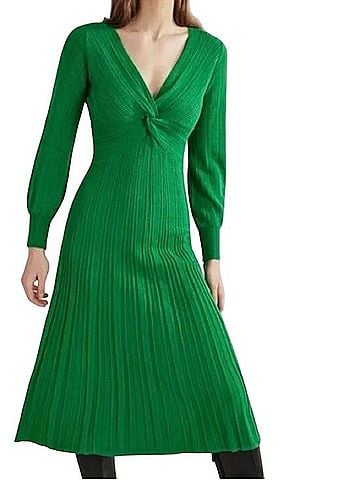 Boden Twist Knit Midi Dress Casual Dress (view 1)