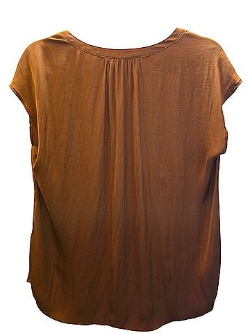 Tahari Short Sleeve Blouse (view 2)