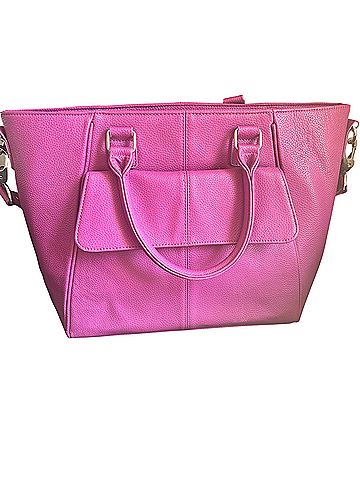 Jewell by Thirty-One Leather Tote (view 1)