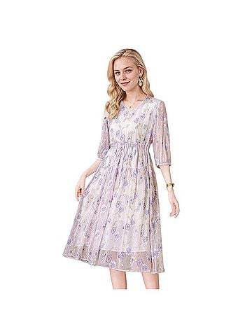 Royal Silk Casual Dress (view 1)