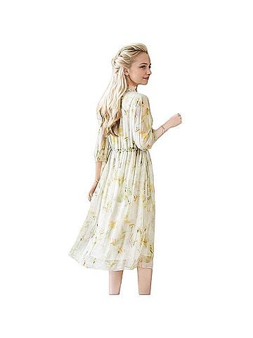 Royal Silk Cocktail Dress (view 2)